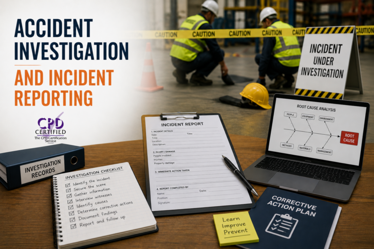 CPD – Accident Investigation and Incident Reporting